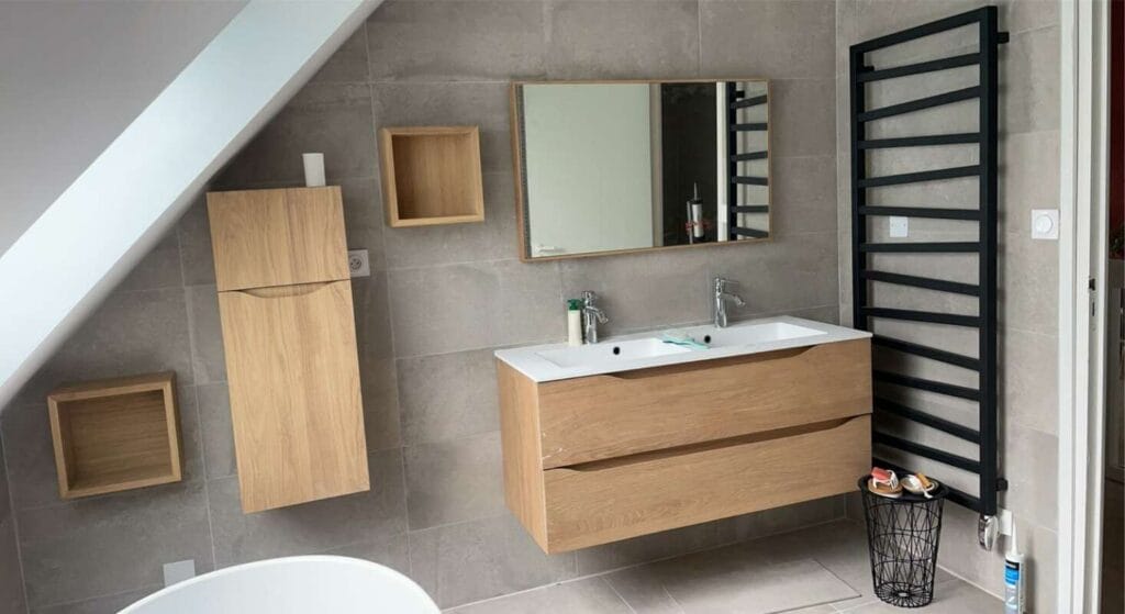 Carrelage salle de bain